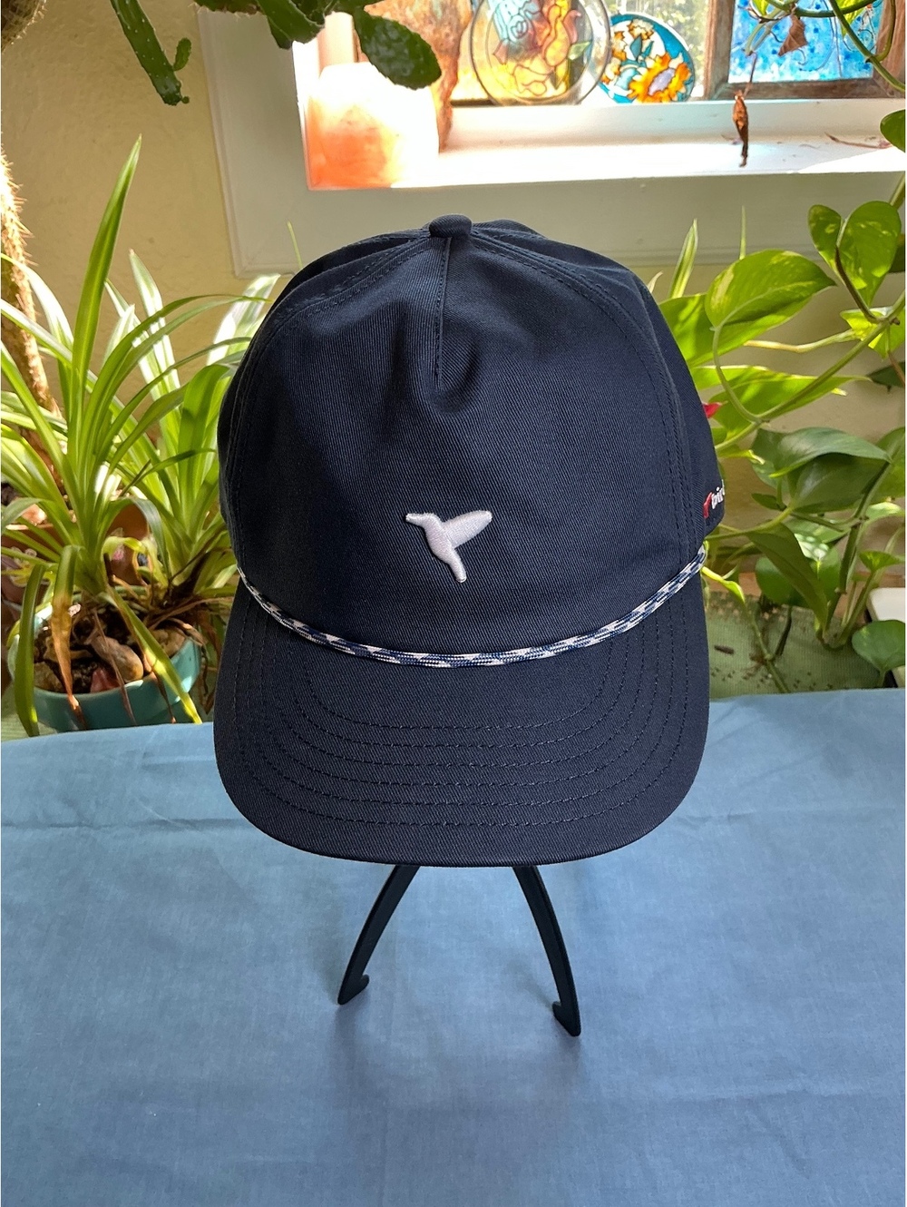 birddogs Navy Rope Hat Snapback Baseball Cap Blue Adjustable Golf Cap Cotton